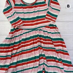 Vivie and Ash Retro Candy Striped Dress size 8